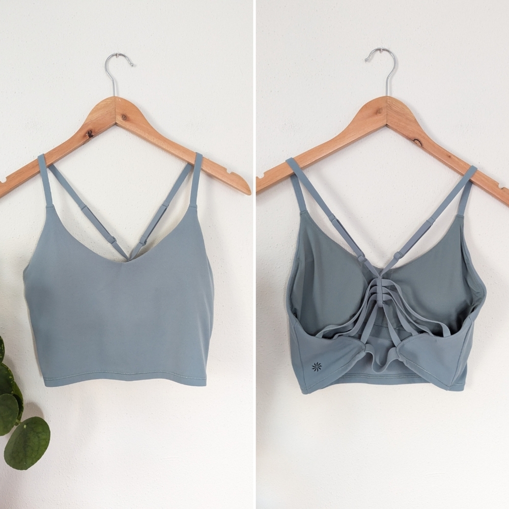 Athleta | Elation | Longline Strappy Athletic Bra